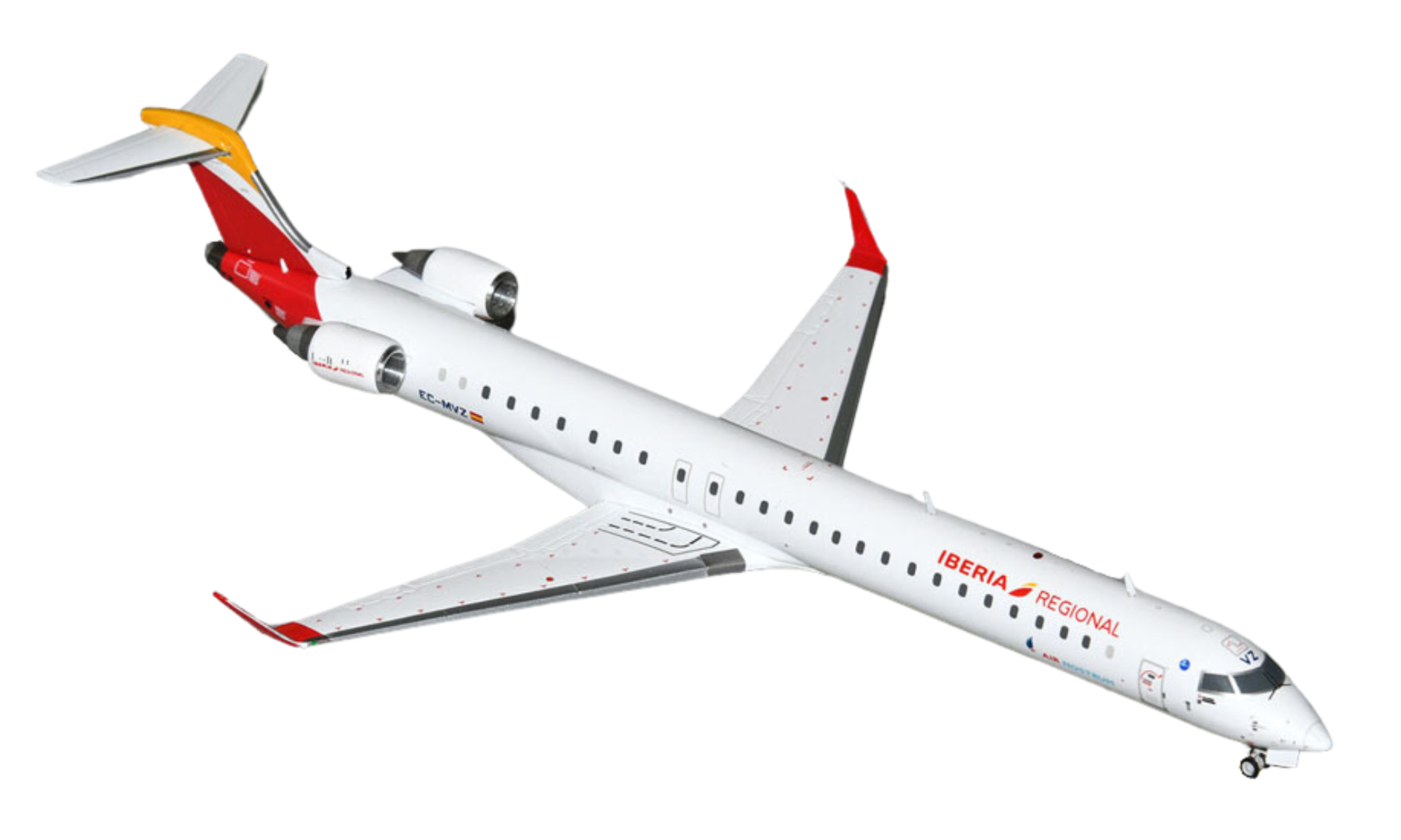 Maqueta CRJ-1000 Air Nostrum EC-MVZ